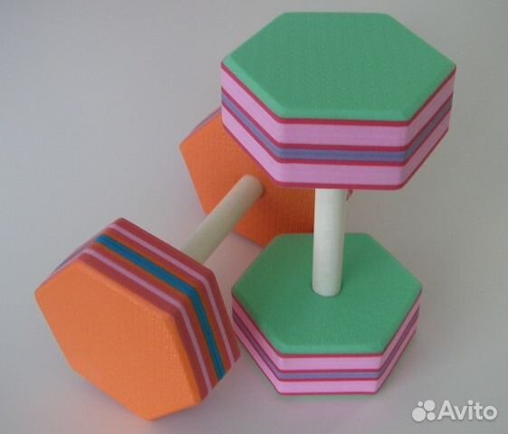 Гантели для аквааэробики и аквафитнеса