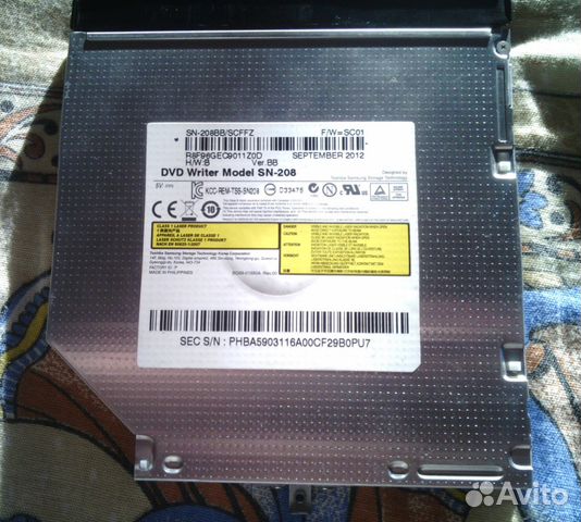 Привод DVD-RW SAMSUNG SN-208