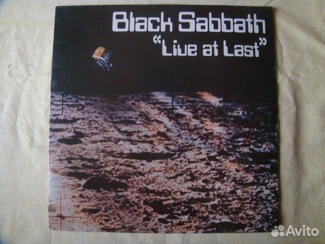 Винил black sabbath Live AT Last