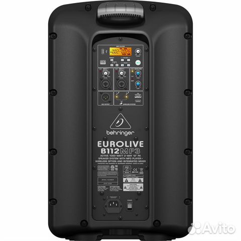 Акустическая система behringer B112MP3 новая Акустическая система behringer B112MP3 новая
