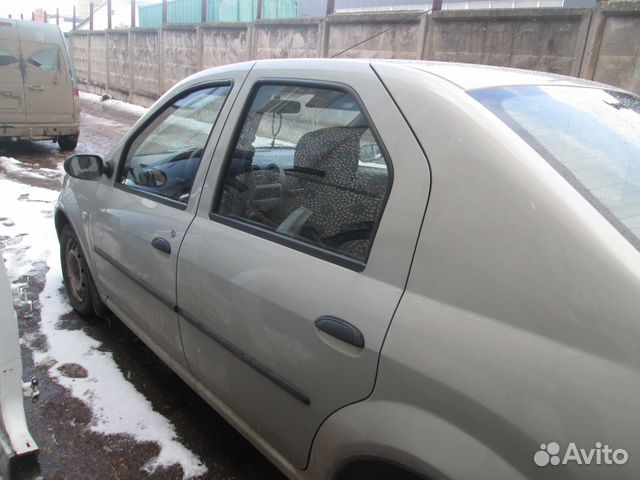 Рено Логан 2005-2014 стекло заднее