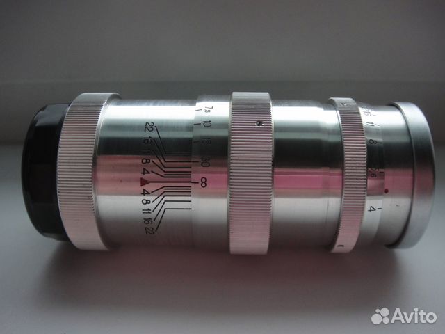Объектив Юпитер - 11 4/135, в тубусе