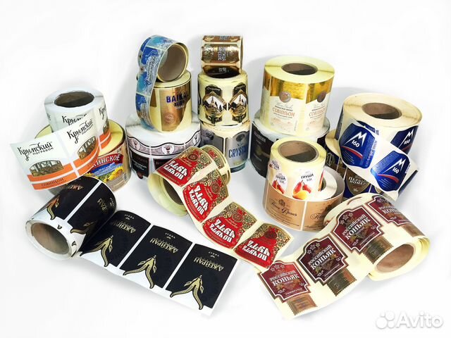 Этикетки, наклейки, самоклейки