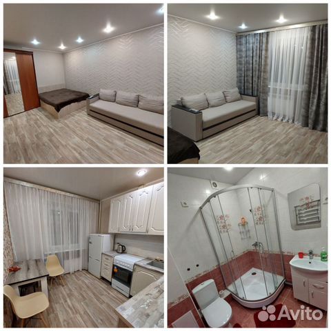 

1-к. квартира, 38 м², 2 кровати