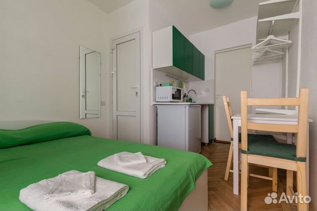 

Квартира-студия, 14 м², 1 кровать