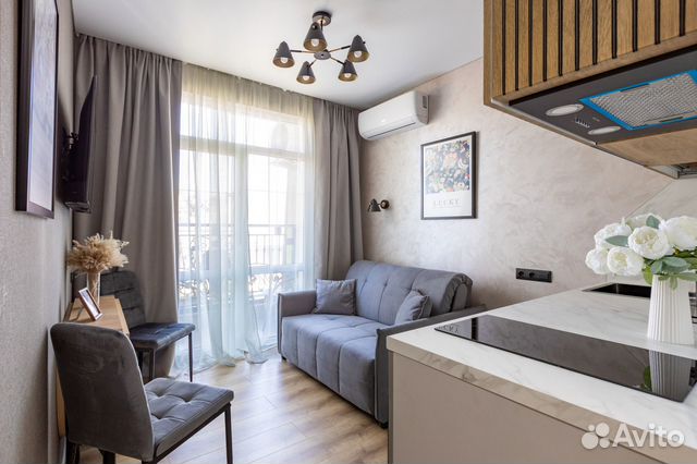 

1-к. квартира, 30 м², 2 кровати
