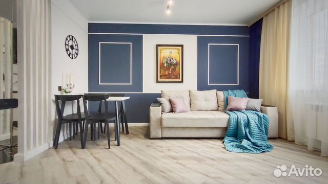 

1-к. квартира, 40 м², 2 кровати