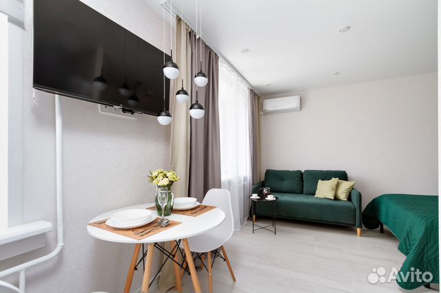 

Квартира-студия, 26 м², 2 кровати
