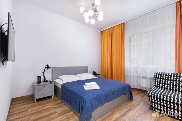 

Квартира-студия в апарт-отеле, 35 м², 1 кровать