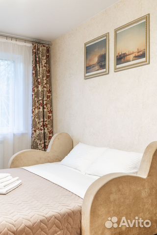 

2-к. квартира, 46 м², 3 кровати