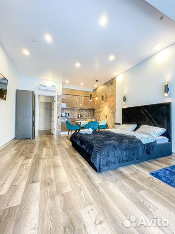 

Квартира-студия, 40 м², 2 кровати
