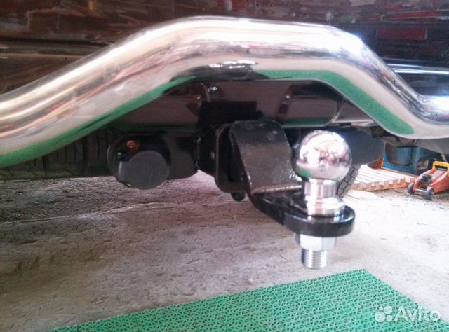 Универсальный фаркоп под квадрат