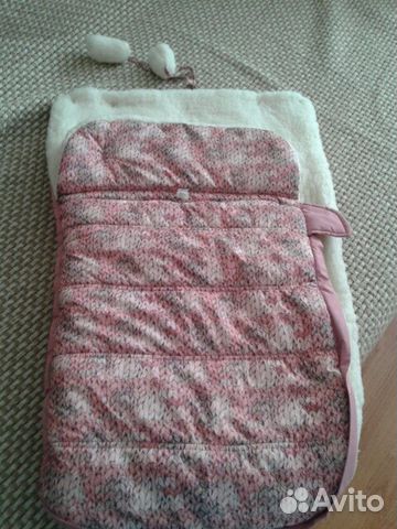 Детский меховой конверт