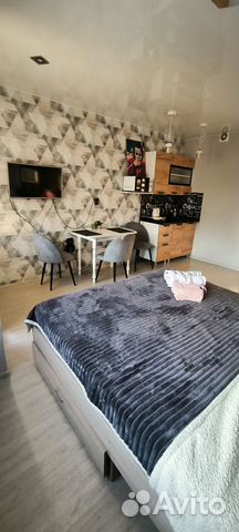 

Квартира-студия, 32 м², 1 кровать