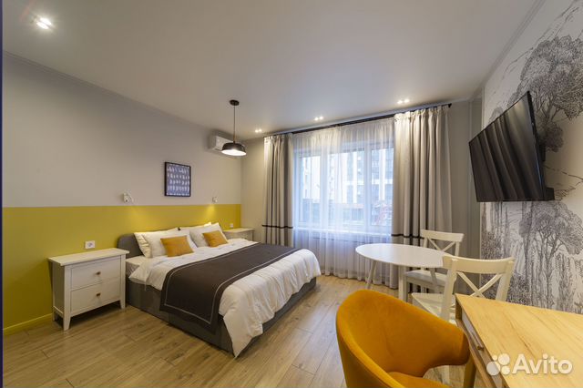 

Квартира-студия, 23,5 м², 1 кровать