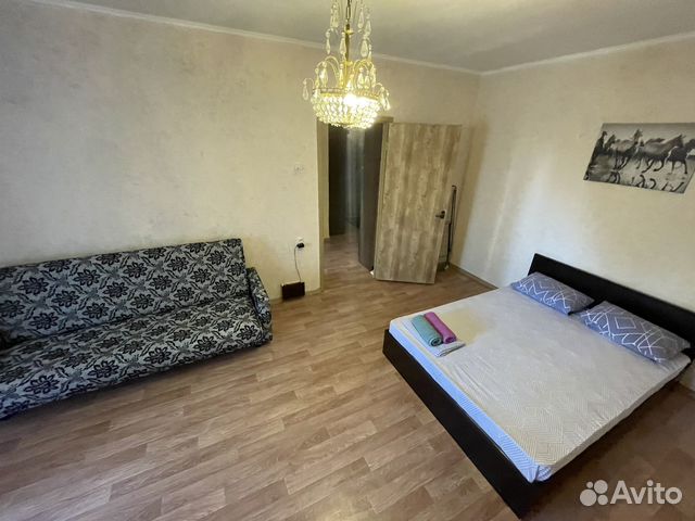 

1-к. квартира, 42 м², 2 кровати