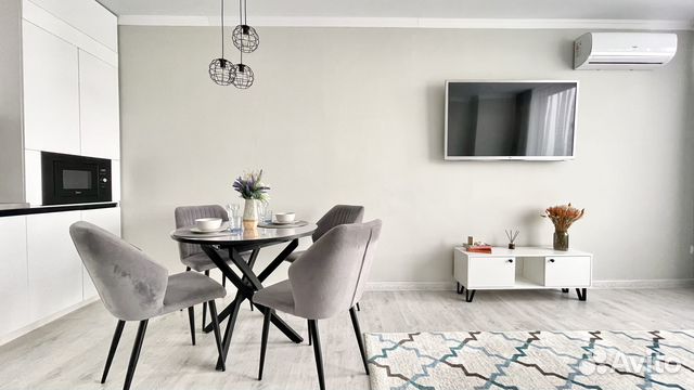 

1-к. квартира, 40 м², 2 кровати