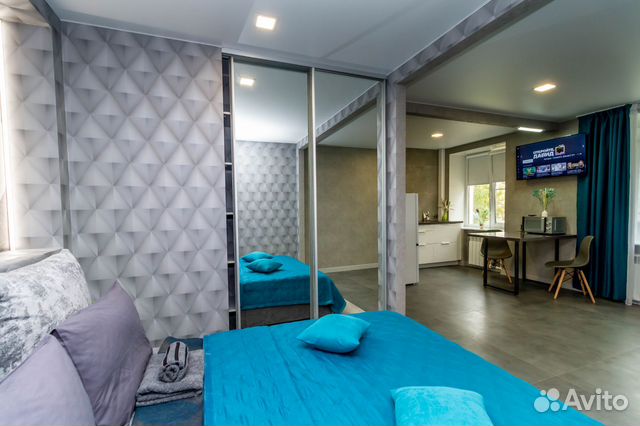 

1-к. квартира, 32 м², 2 кровати