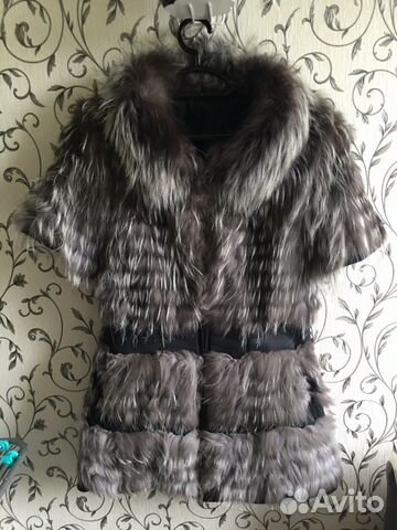 Жилет чернобурка, куртка-дубленка Zara Жилет чернобурка, куртка-дубленка Zara