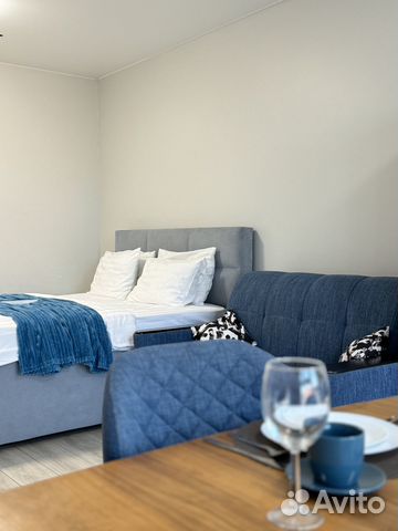 

Квартира-студия, 30 м², 2 кровати