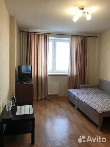 

1-к. квартира, 38 м², 2 кровати