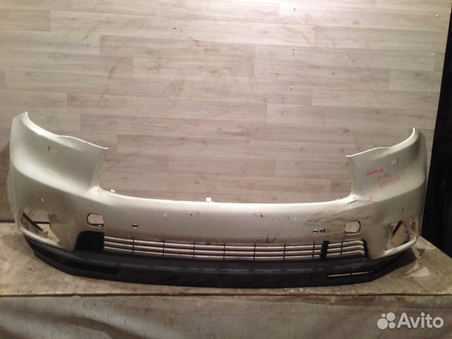 Бампер передний toyota highlander 3 13-17