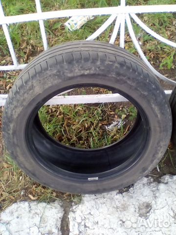 Комплект летних шин Michelin, 4 штуки, б/у