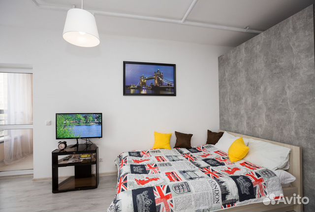 

Квартира-студия, 41 м², 2 кровати