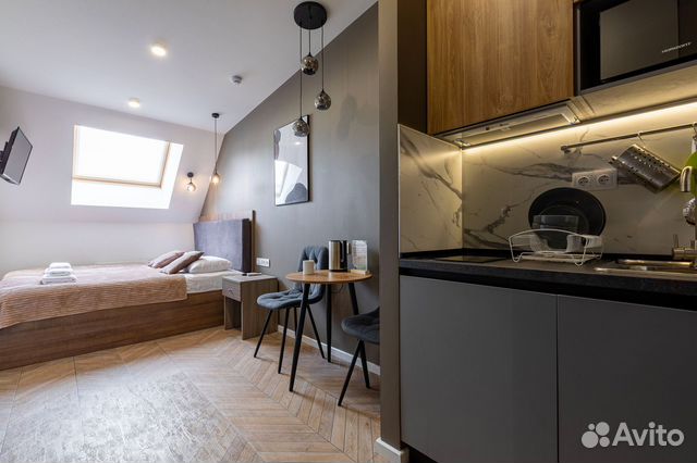 

Квартира-студия в апарт-отеле, 16,1 м², 3/3 эт.