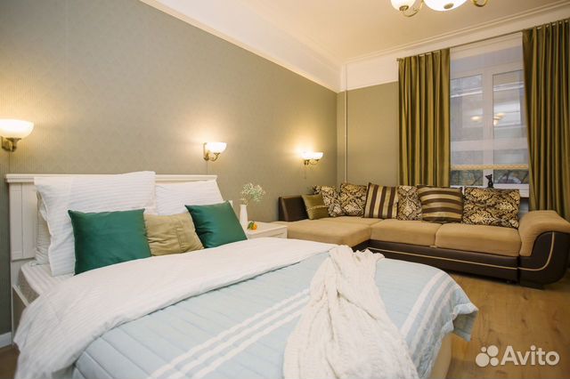 

Квартира-студия, 32 м², 2 кровати