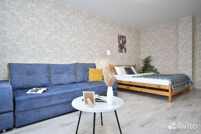 

1-к. квартира, 52 м², 2 кровати