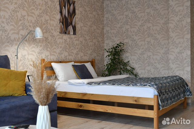 

1-к. квартира, 52 м², 2 кровати