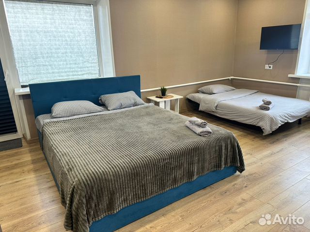 

Квартира-студия, 34 м², 2 кровати