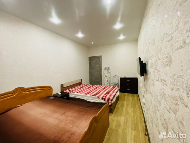 

1-к. квартира, 45 м², 3 кровати