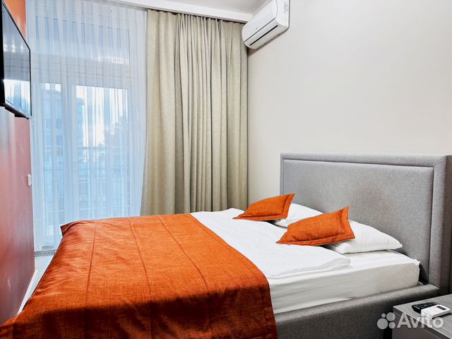 

Квартира-студия в апарт-отеле, 45 м², 2 кровати