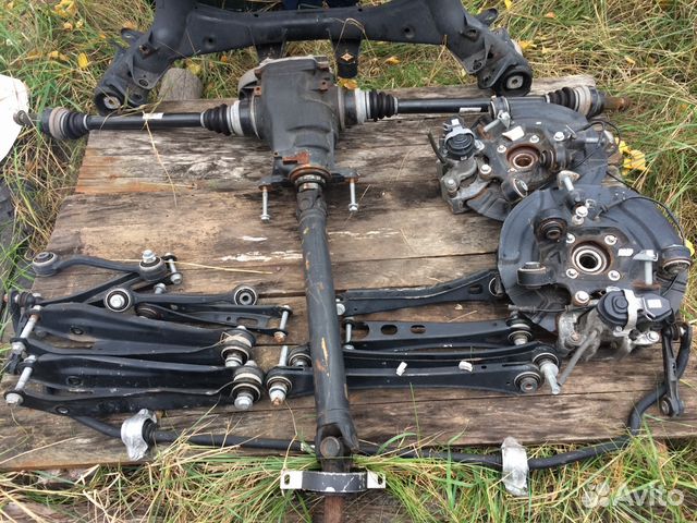 BMW X3 F25 задняя подвеска,редуктор