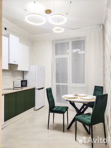 

1-к. квартира, 38 м², 2 кровати