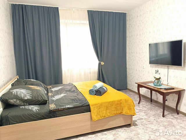 

1-к. квартира, 40 м², 2 кровати