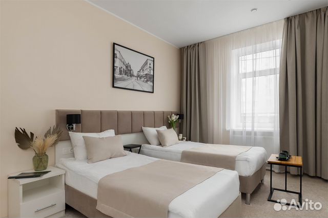 

Квартира-студия в апарт-отеле, 23 м², 2 кровати