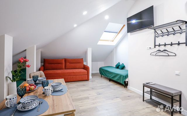 

Квартира-студия, 25 м², 3 кровати