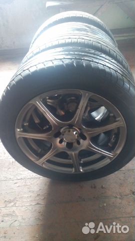 Колёса,летние шины195/50 R15 Bridgestone,Dunlop
