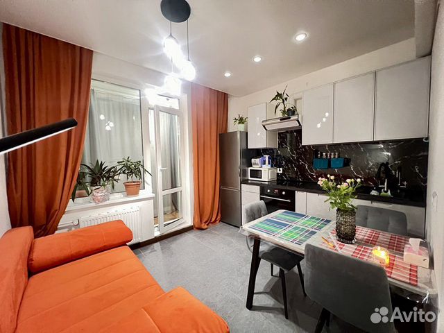 

1-к. квартира, 41 м², 3 кровати