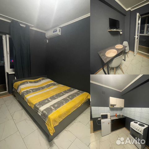 

Квартира-студия, 23 м², 2 кровати