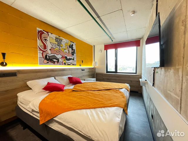 

Квартира-студия, 25 м², 1 кровать