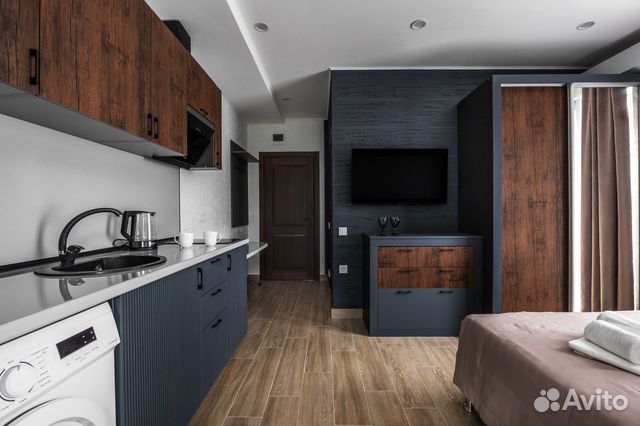 

Квартира-студия, 24 м², 1 кровать