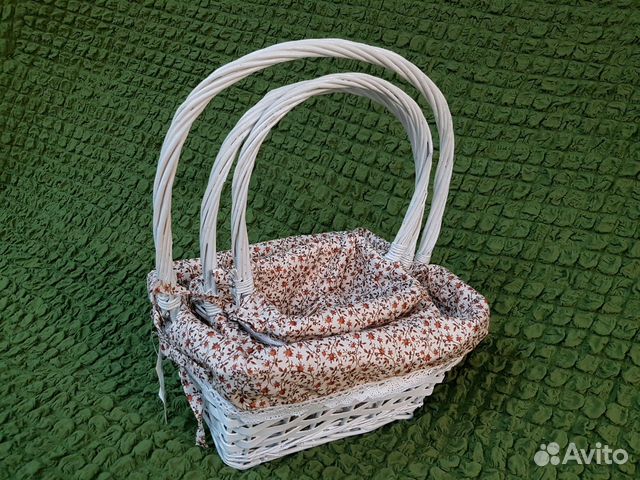 Корзинки плетеные из ивы