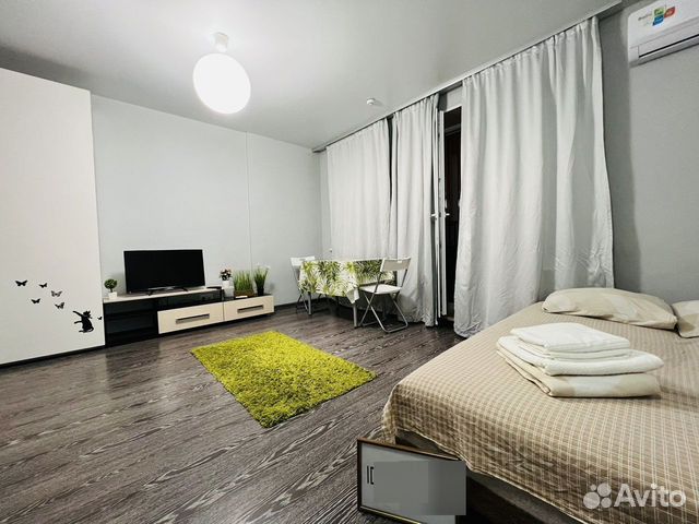 

Квартира-студия, 35 м², 1 кровать