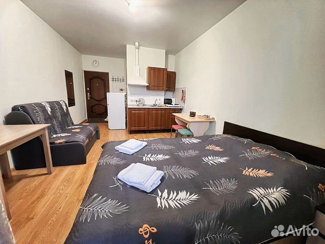 

Квартира-студия, 24 м², 1 кровать