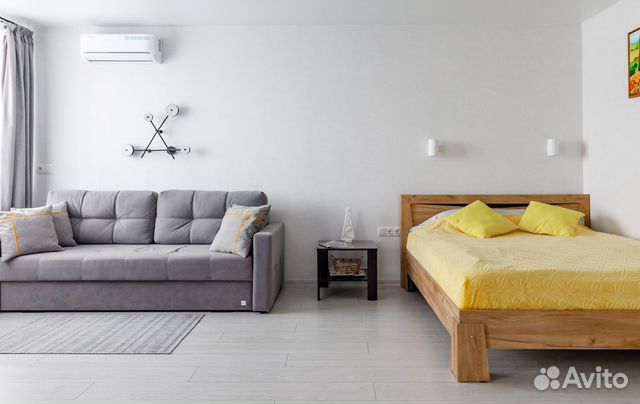 

Квартира-студия, 43 м², 2 кровати