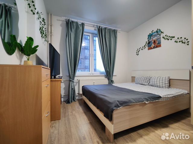 

2-к. квартира, 45 м², 2 кровати